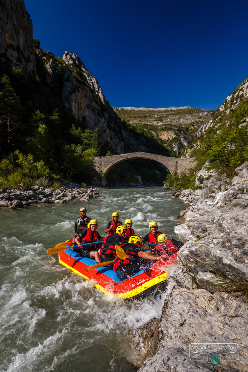 photo raft rafting verdon